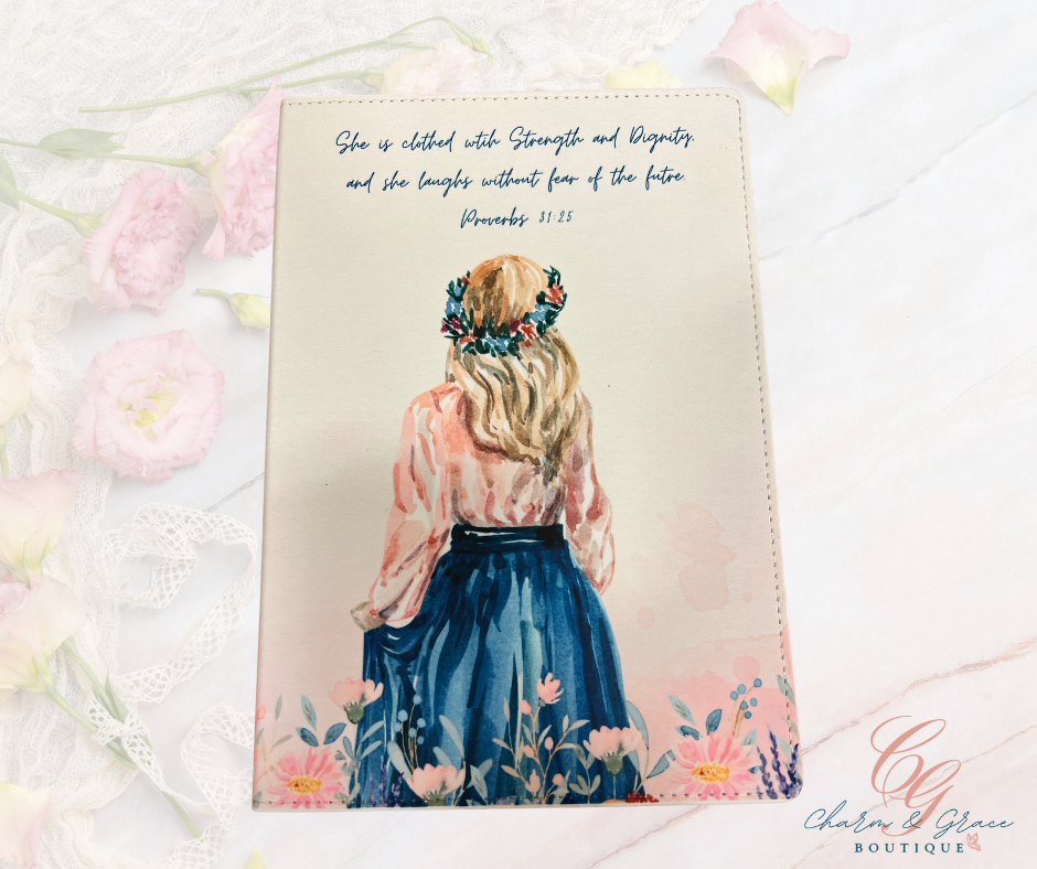 Proverbs 31:25 Journal 190 pages