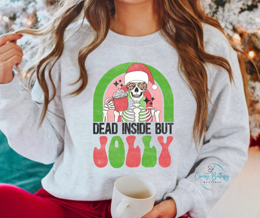Dead Inside But Jolly Graphic Tee