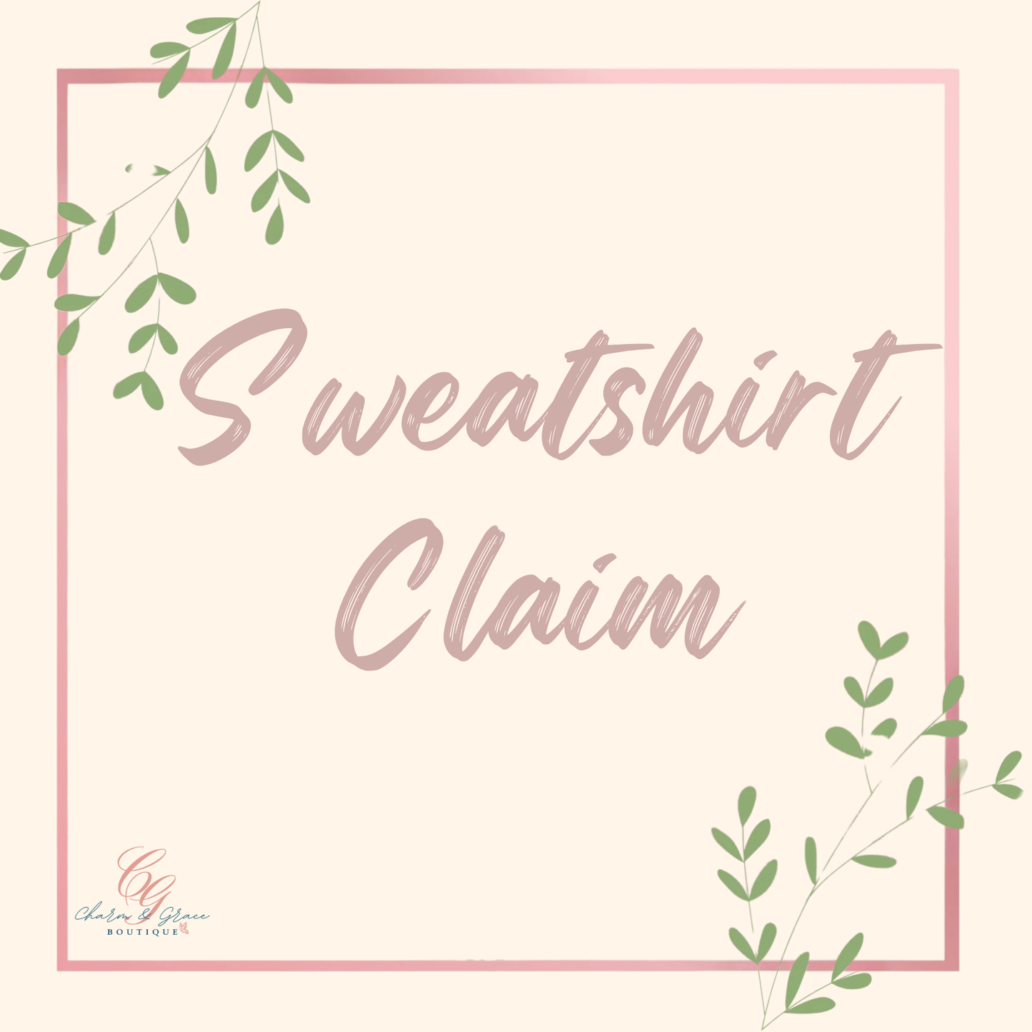 Sweatshirt Claim