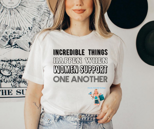 Women Support One Another | Graphic tee