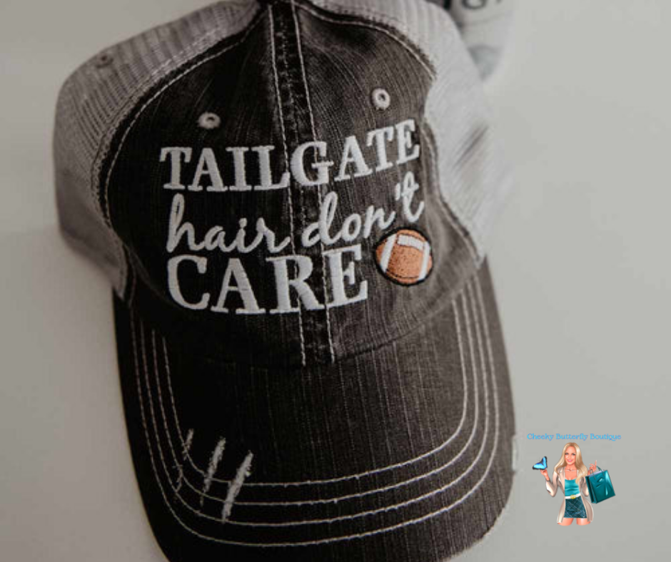 Tailgate Hair Don't Care Trucker Hat