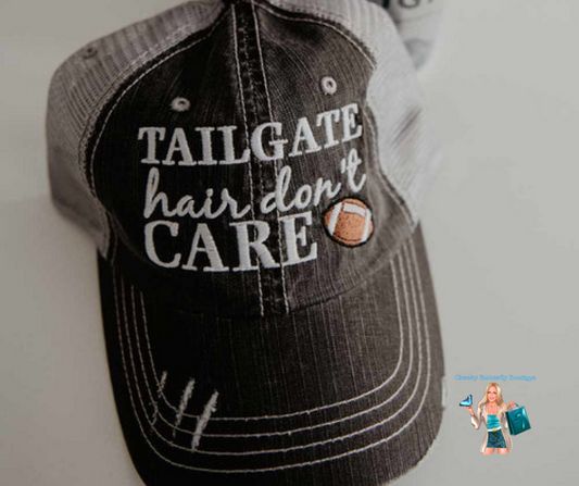 Tailgate Hair Don't Care Trucker Hat