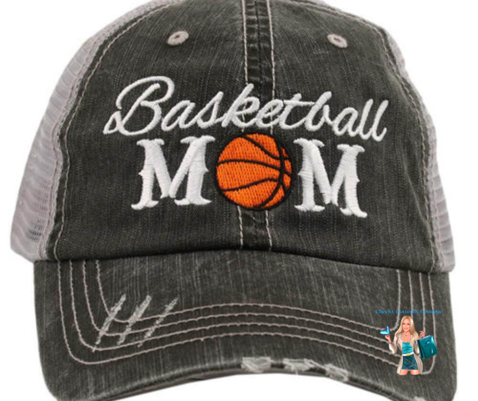 Basketball Mom Trucker Hat