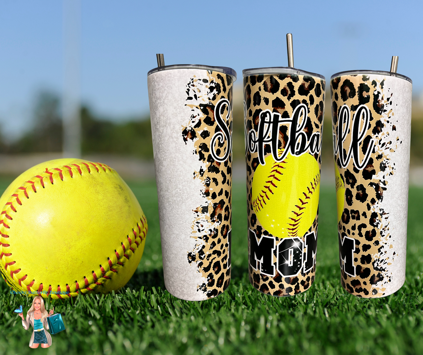 Softball Mom 20oz. Tumbler