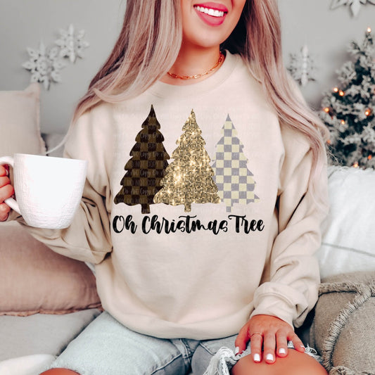 Oh Christmas Tree Graphic Sweatshirt