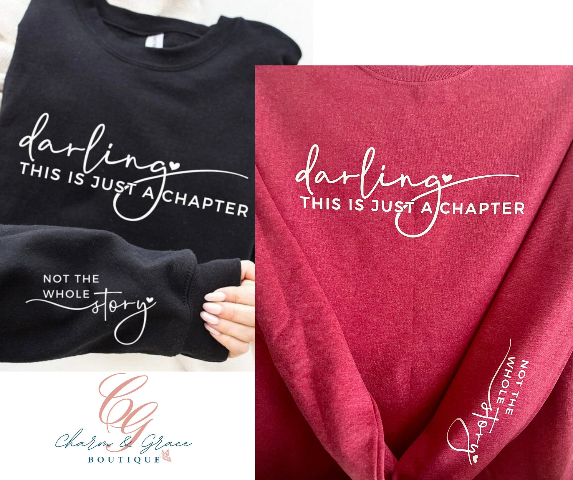 Darling this is just a chapter Not the whole story graphic top