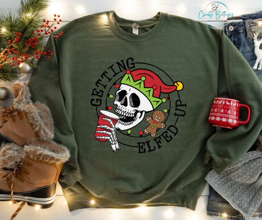 Getting Elfed Up Graphic Tee