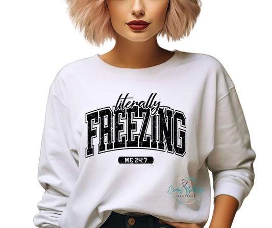Literally Freezing Sweatshirt