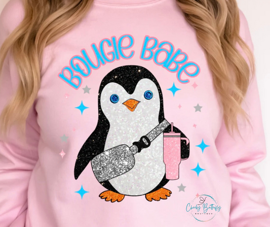 Bougie Babe Penguin Graphic Top