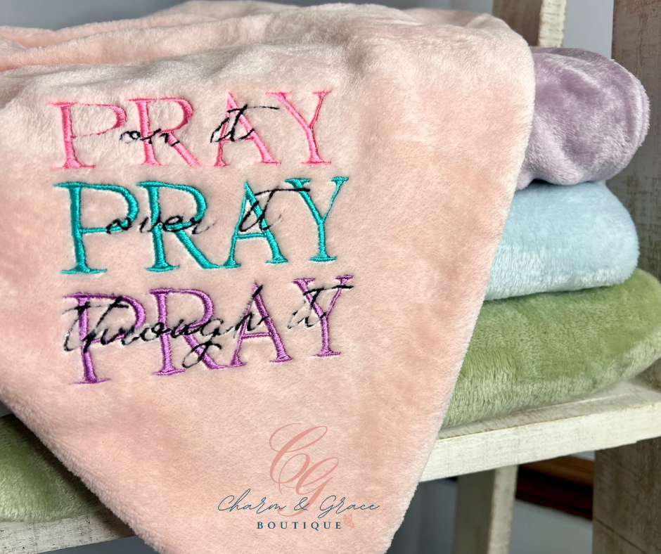 Plush Prayer Throw