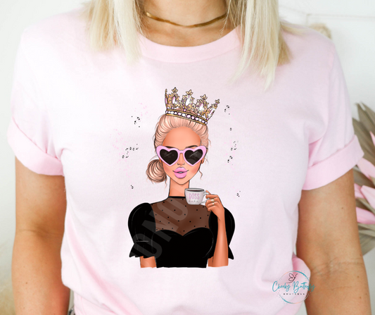 Boss Babe blinde graphic shirt