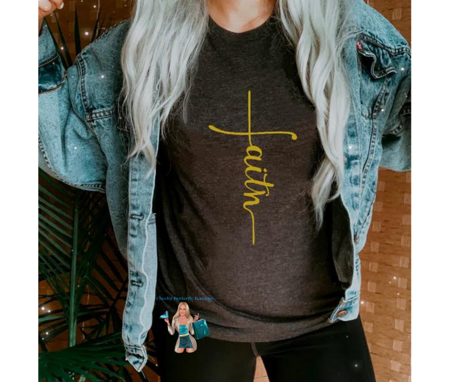 Faith - Christian graphic top