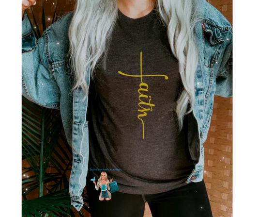 Faith - Christian graphic top