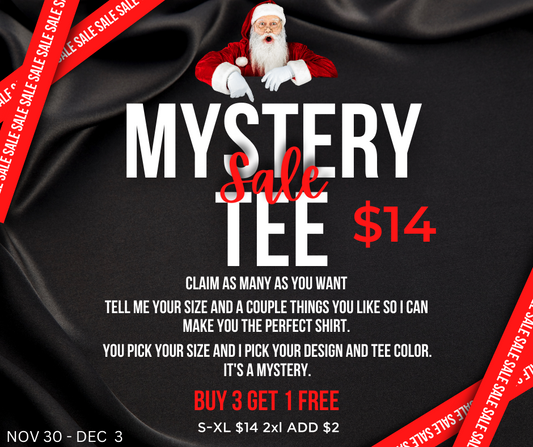 Mystery Tee Sale
