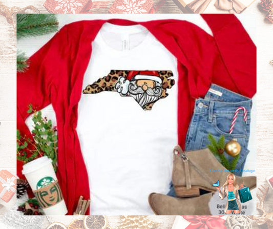 North Carolina Santa | Graphic Tee