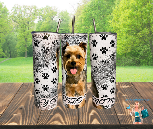 Yorkie Mom 20oz Tumbler